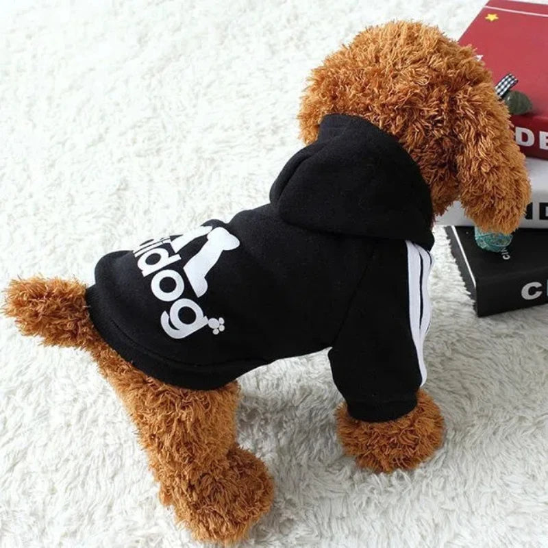 Warm Dog Hoodie - Autumn Winter Pet Coat for Medium to Large Dogs