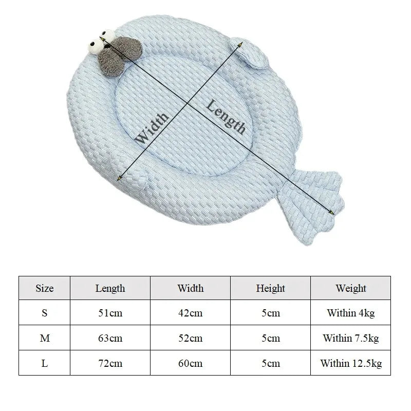 Multi-Pet Cooling Bed - Dogs and Cats