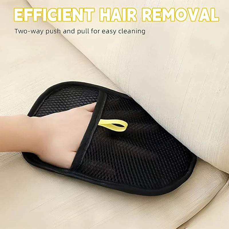 Electrostatic Pet Hair Remover Glove — Reusable Grooming Glove for Cats, Dogs & Furniture