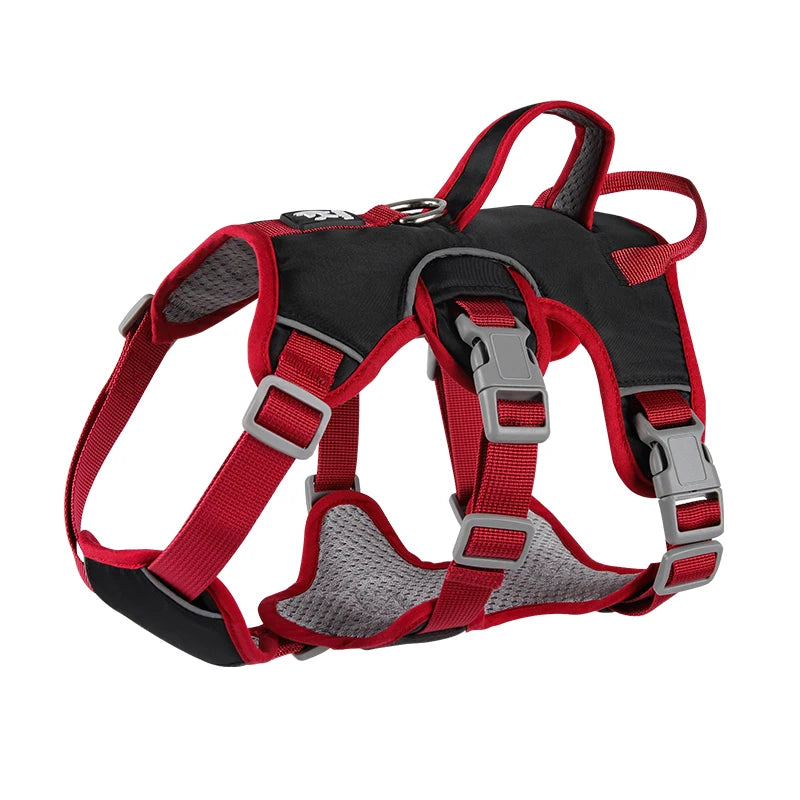 No Pull French Bulldog Harness with Grip Pet Outdoor Walking Supplies for Small Medium Dogs Reflective Strong Dog Harnesses
