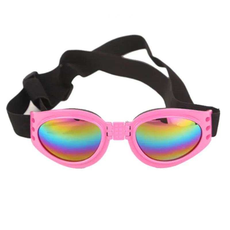Folding Pet Sunglasses - UV Protection Eyewear for Dogs and Cats