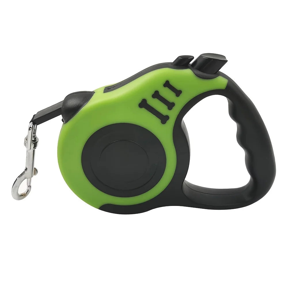 Laisse Rétractable pour Chien - Laisse Automatique en Nylon pour Chiens de Petite et Moyenne Taille