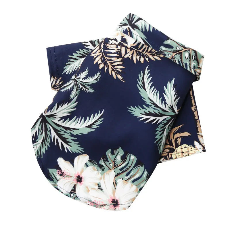Summer Hawaiian Beach Shirt for Dogs & Cats — Lightweight Breathable Pet Apparel