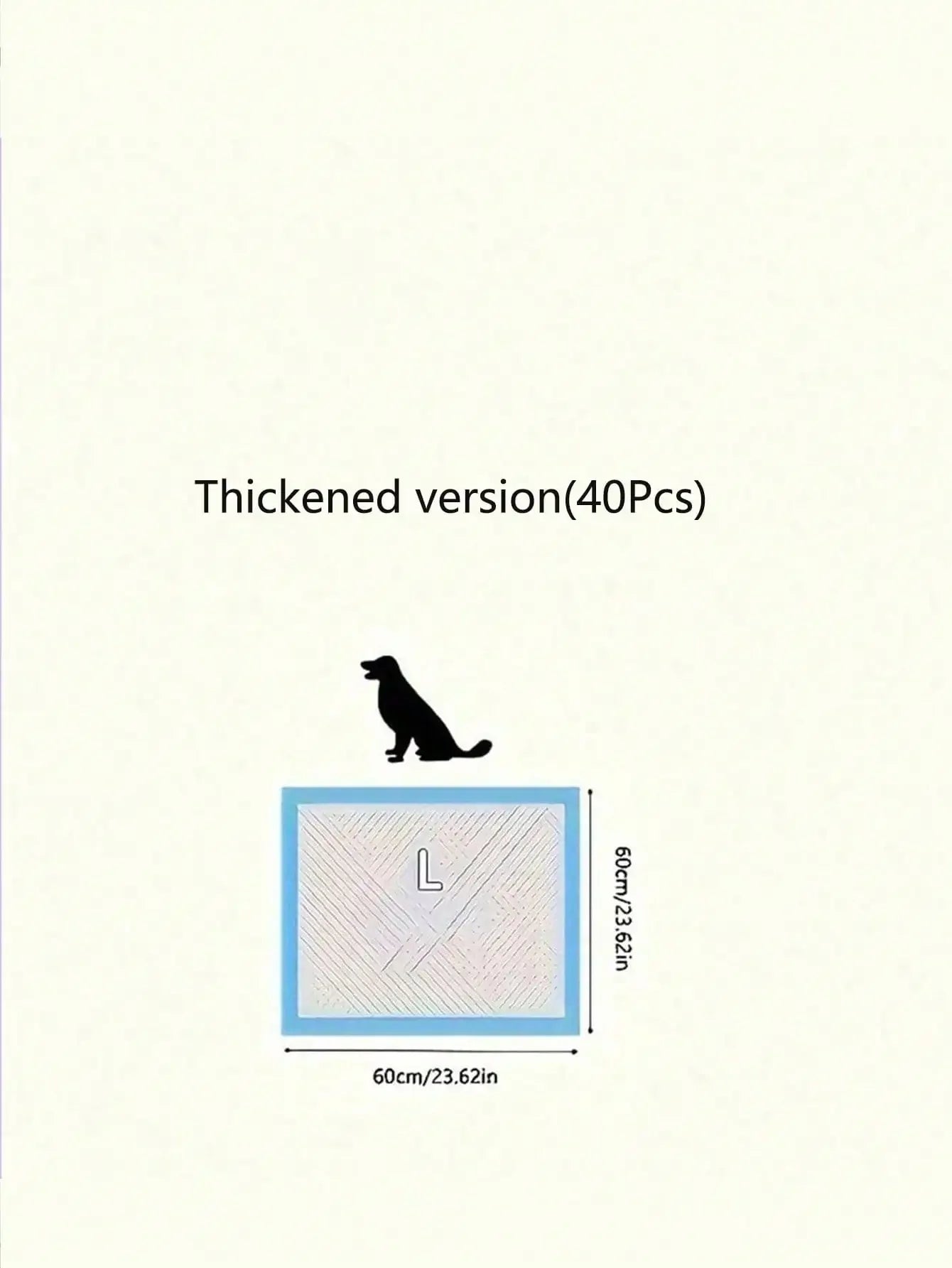 Thickened Dog Pee Pads – Pack of 100