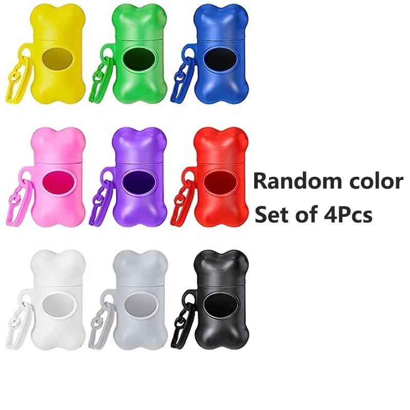 Dog Poop Bags - 1200 Leak-Proof Waste Bags with Cartoon Paw Graphics