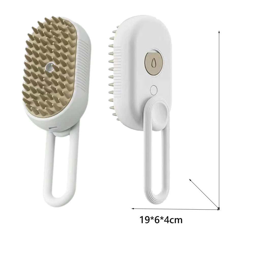 Newest Cat Dog Spray Comb Pet Grooming Accessories Multi Functional Cats Massage Brush Hair Removal Combs Cepillo Vapor Gato