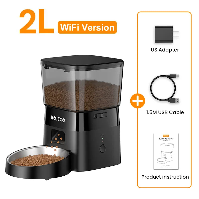 Adjustable Height Elevated Holder for Automatic Pet Feeders