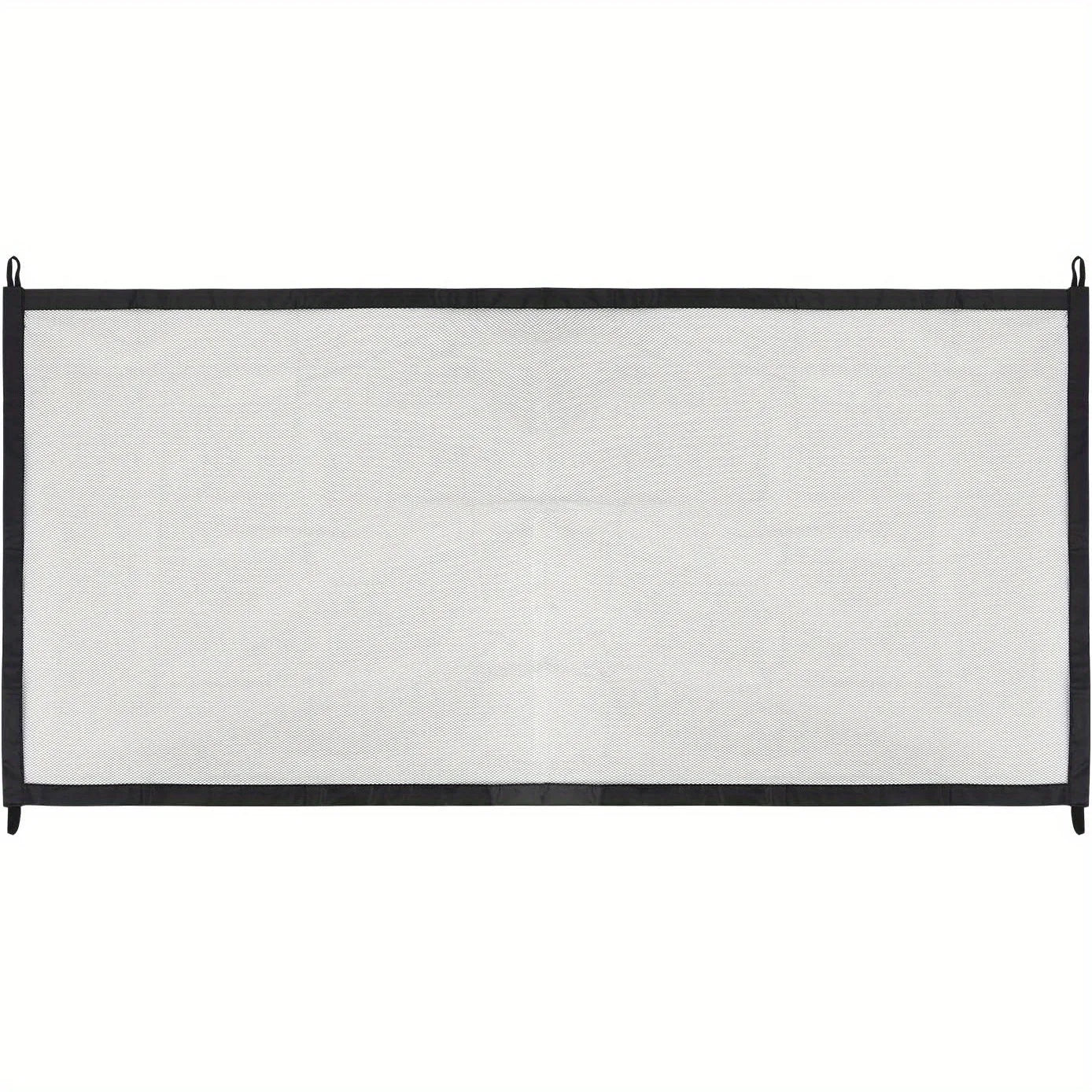 Portable Pet Dog Fence - Folding Safety Barrier with No-Drill Installation