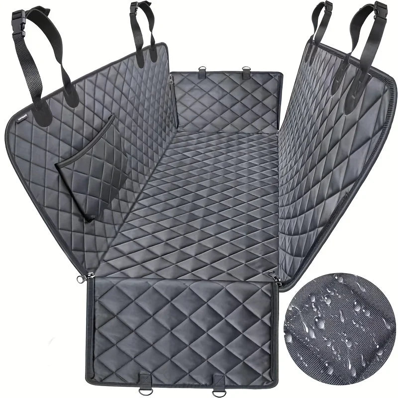 Housse de siège de voiture hamac pour chien 600D, résistante et imperméable – Anti-rayures