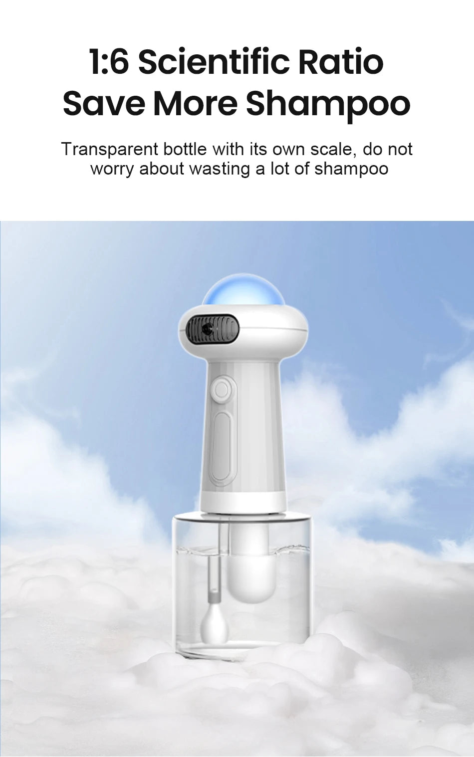 Automatic Pet Foam Machine - Wireless Waterproof Shampoo Dispenser for Dogs & Cats