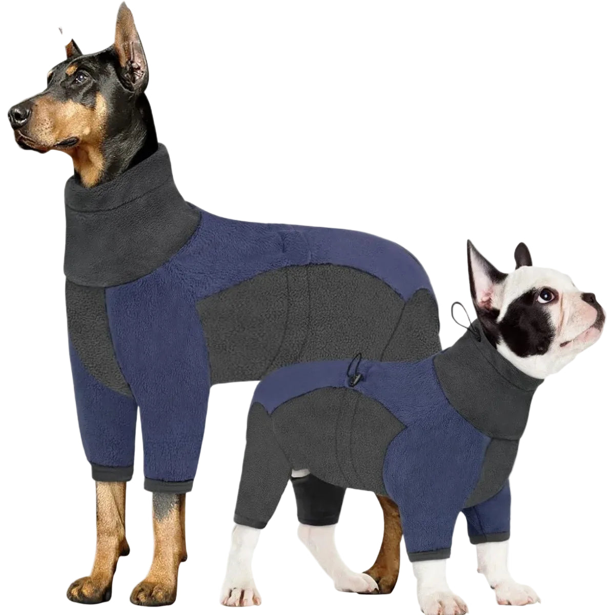 Soft Fleece Dog Winter Onesie