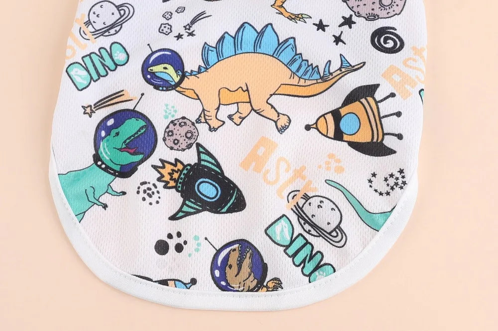 Summer Dog Cooling Vest - Breathable Cartoon Design for Hot Weather