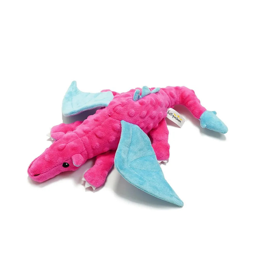 Jouet Couineur en Peluche Dinosaure pour Grands Chiens
