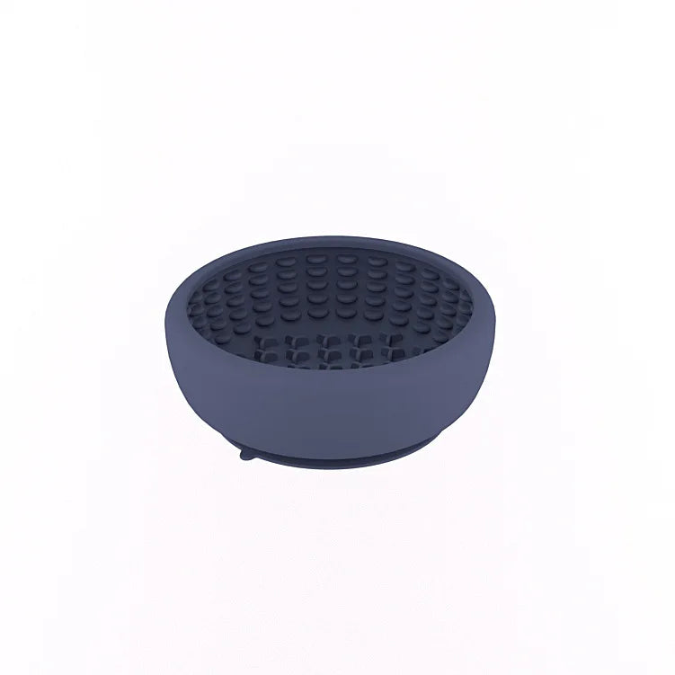 Suction-Cup Slow Feeder Dish for Dogs & Cats