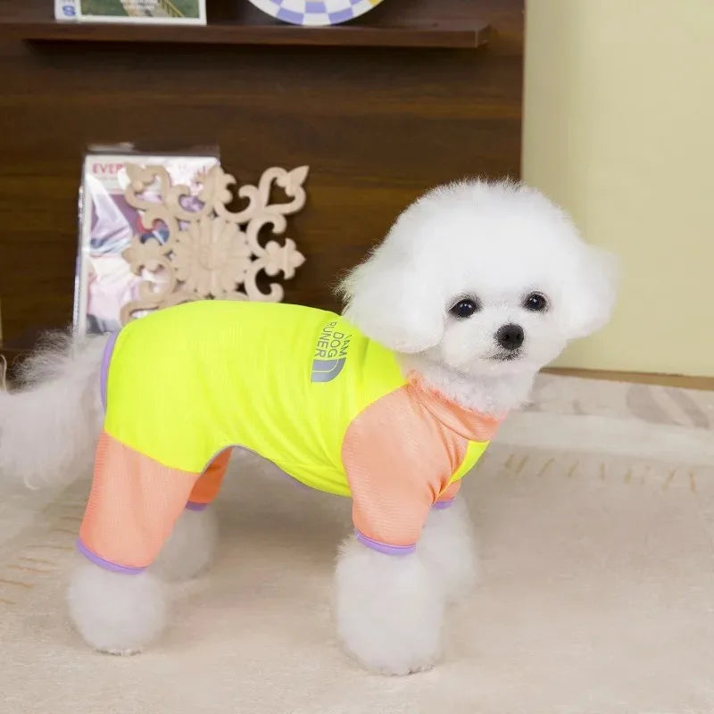 Summer Pet Shirt - Lightweight Dog Clothing for Spring & Summer