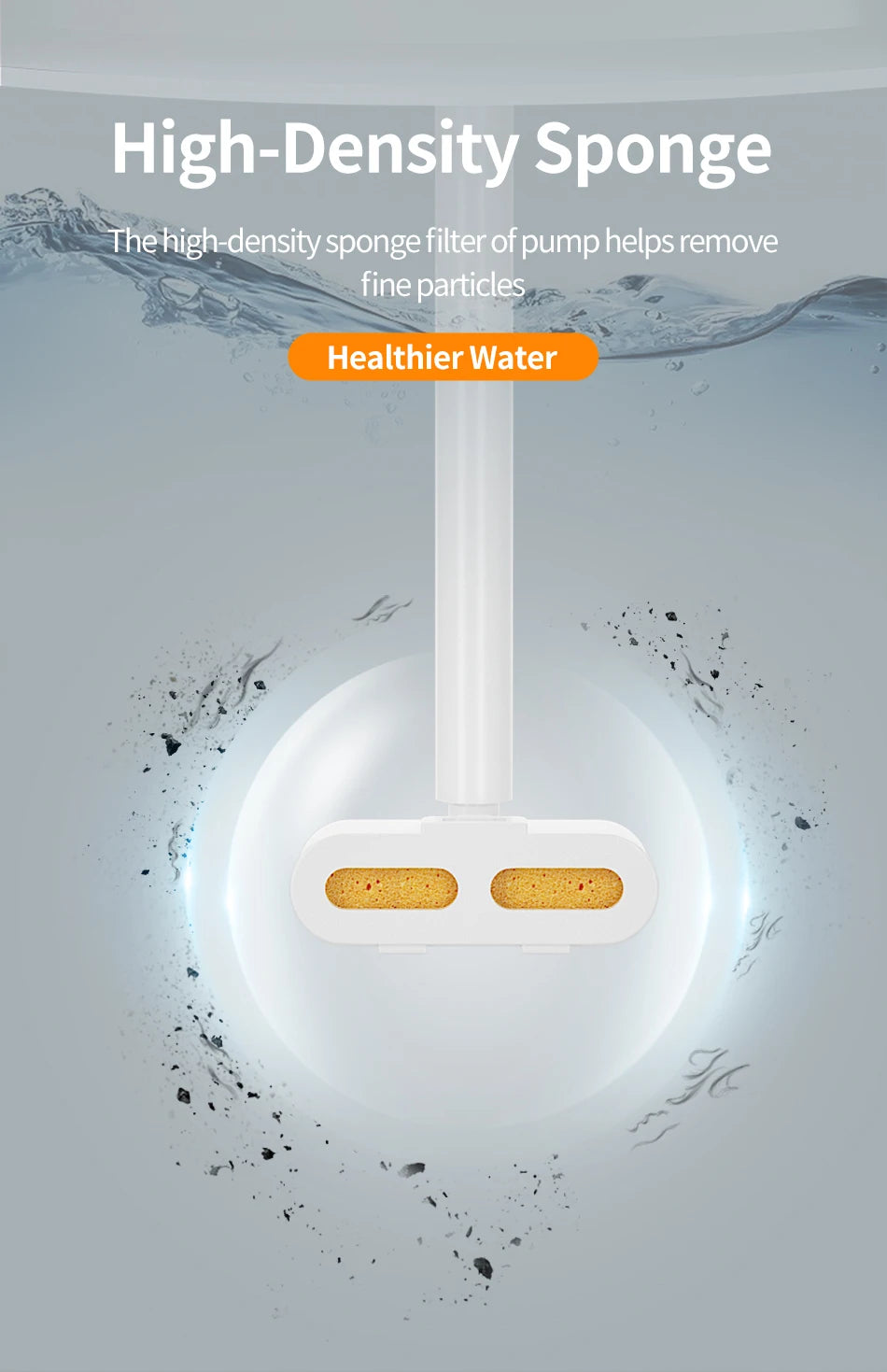 Wireless Smart Cat Water Fountain with Sensor Technology