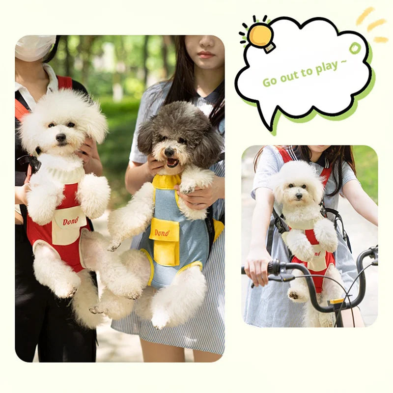Pet Carrier Backpack - Breathable Mesh Travel Bag for Dogs & Cats