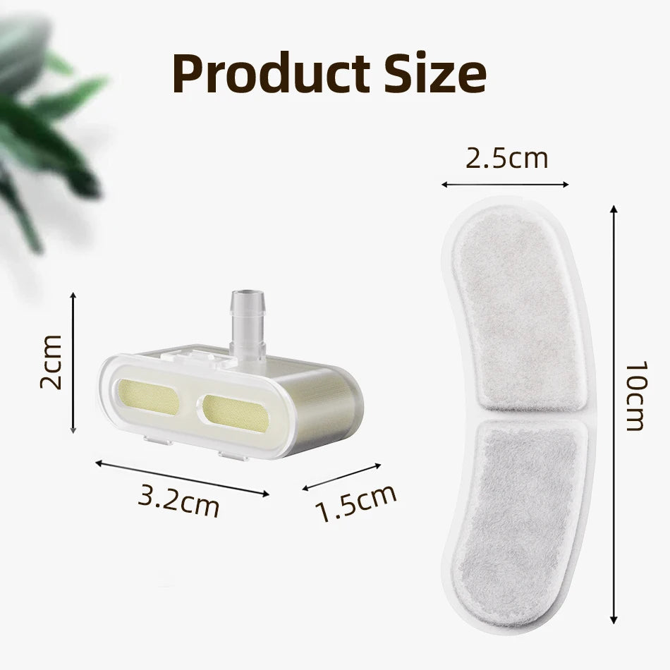 Cat Water Dispenser Replacement Filters - Carbon Sponge Filters for Wireless Pet Fountains