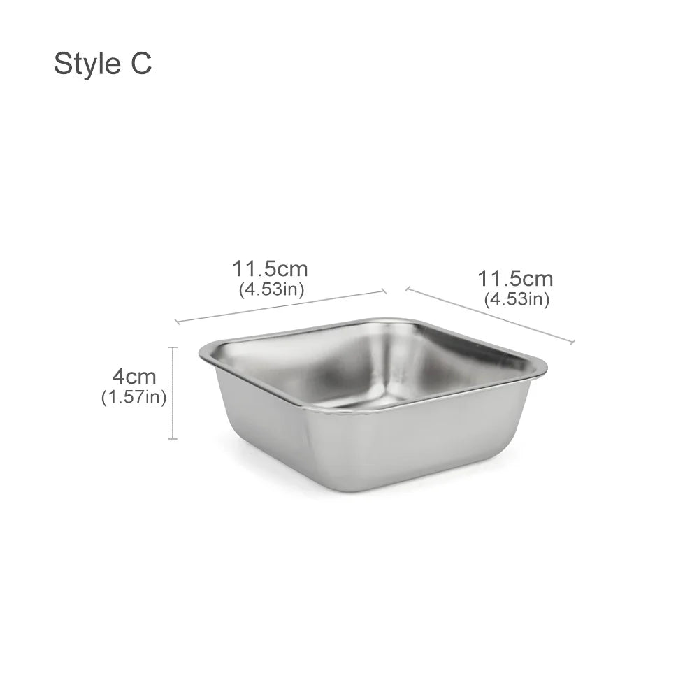 Stainless Steel Pet Food & Water Bowl