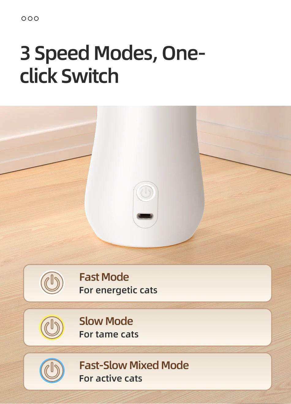 Automatic Interactive Cat Laser Toy - Motion Activated LED Pet Entertainment System