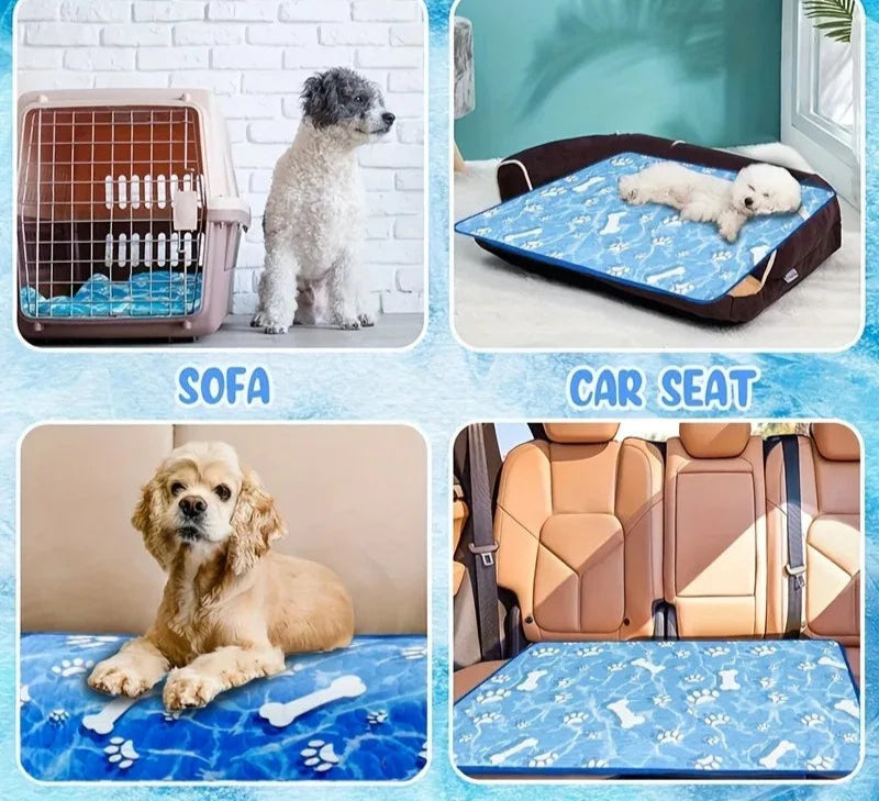 Cooling Pet Bed for Dogs and Cats - Summer Comfort Sofa
