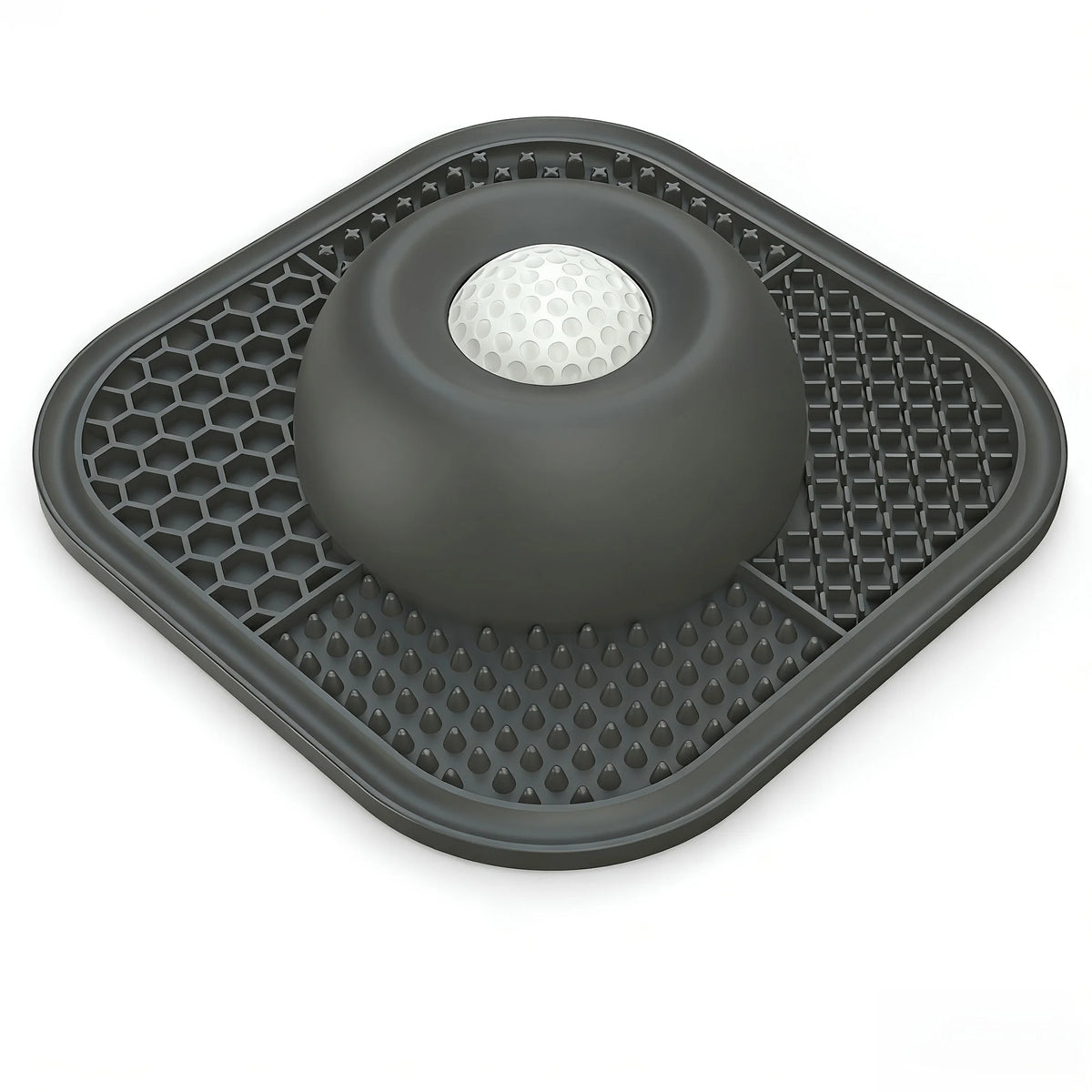 2-in-1 Silicone Slow Feeder Dog Bowl & Lick Mat — Anti-Slip, No-Spill