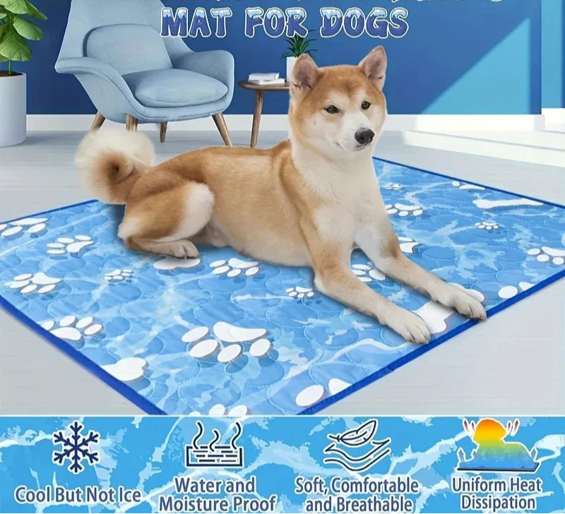 Cooling Pet Bed for Dogs and Cats - Summer Comfort Sofa