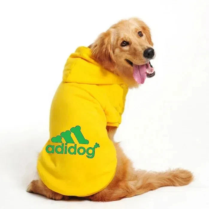 Warm Dog Hoodie - Autumn Winter Pet Coat for Medium to Large Dogs