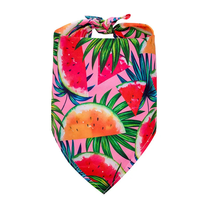 Printed Bandana Scarf for Dogs