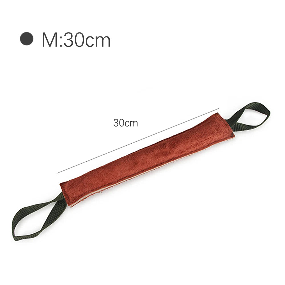 Leather Dog Training Bite & Tug Toy