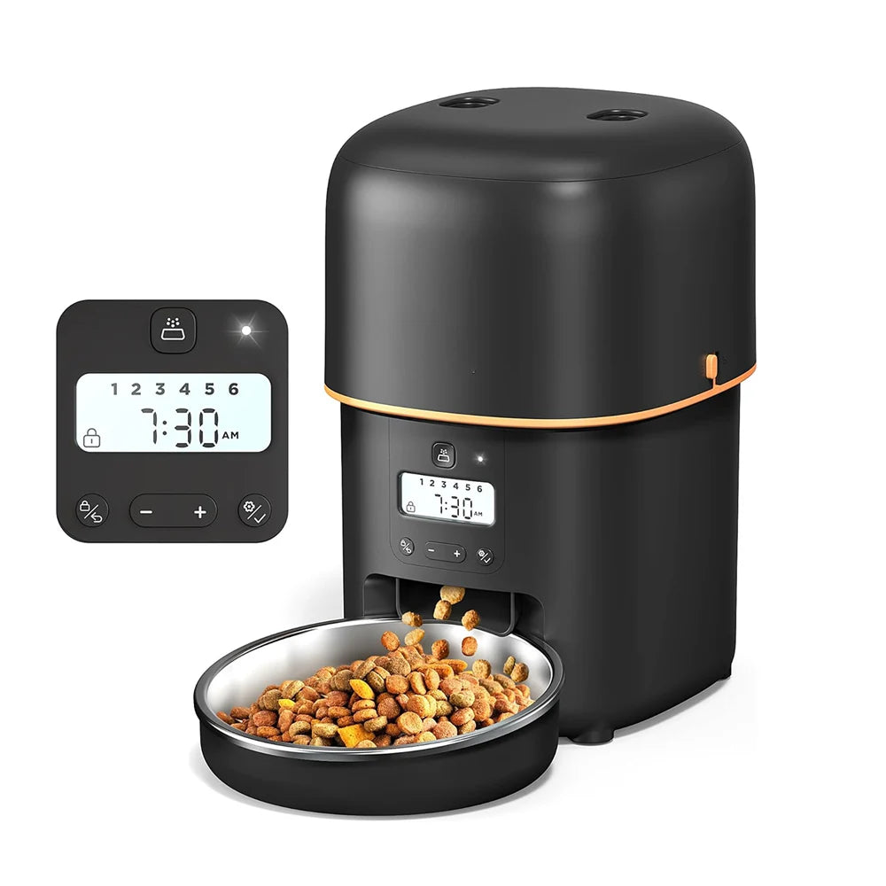 Smart Pet Feeder with HD Camera - 2L Automatic Food Dispenser with WiFi & Video Monitoring