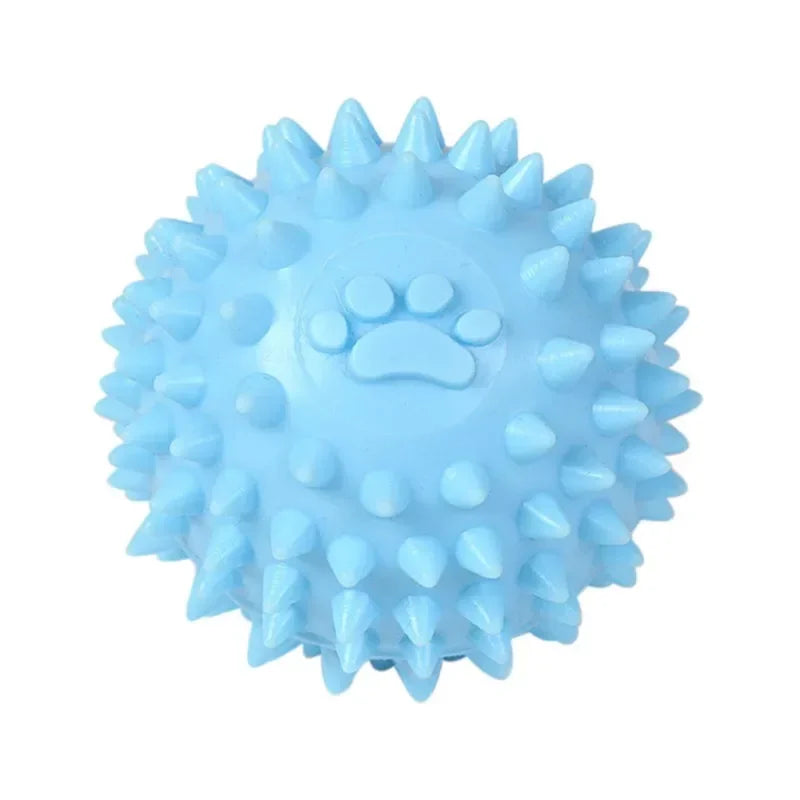 Indestructible Rubber Ball Dog Toy - Teeth Cleaning