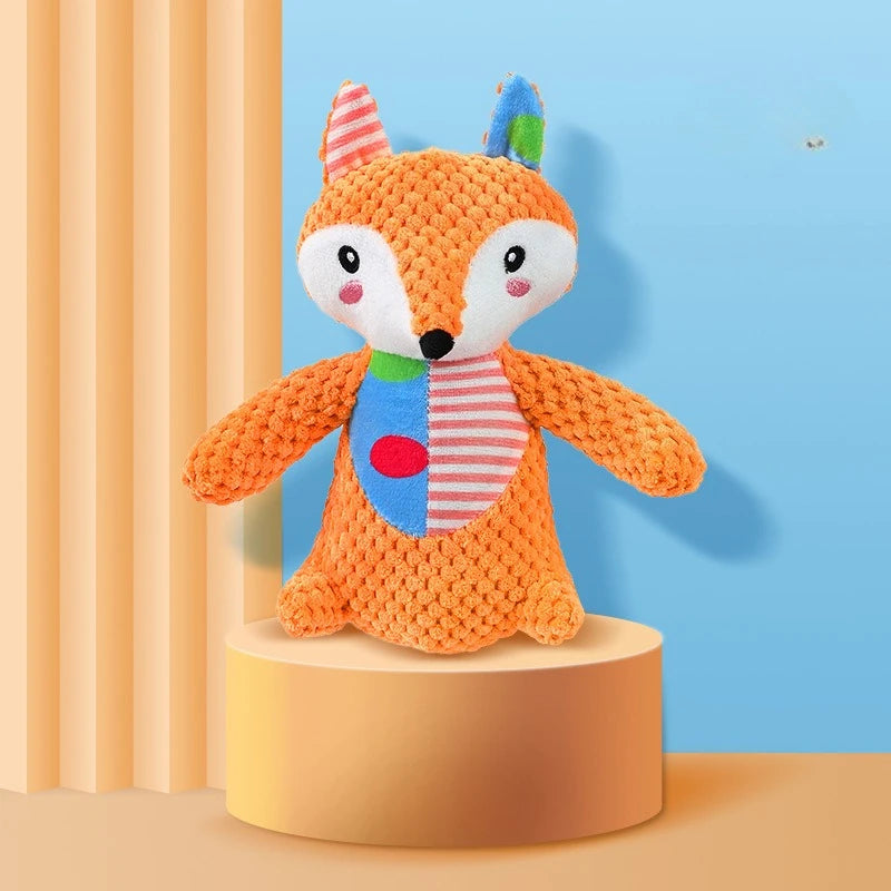 Squeaking Dog Toy for Teeth Grinding and Training