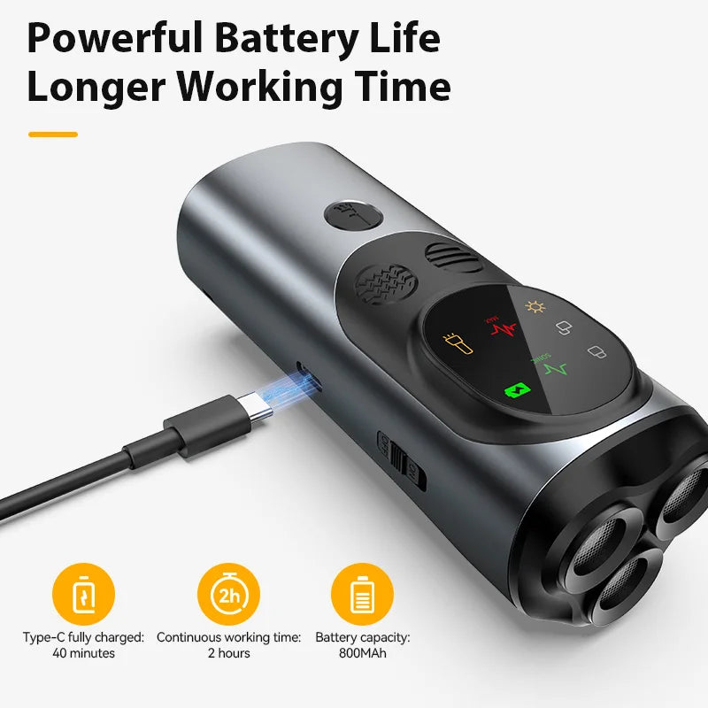 Ultrasonic Dog Training Device - Anti-Barking Trainer with LED Flashlight