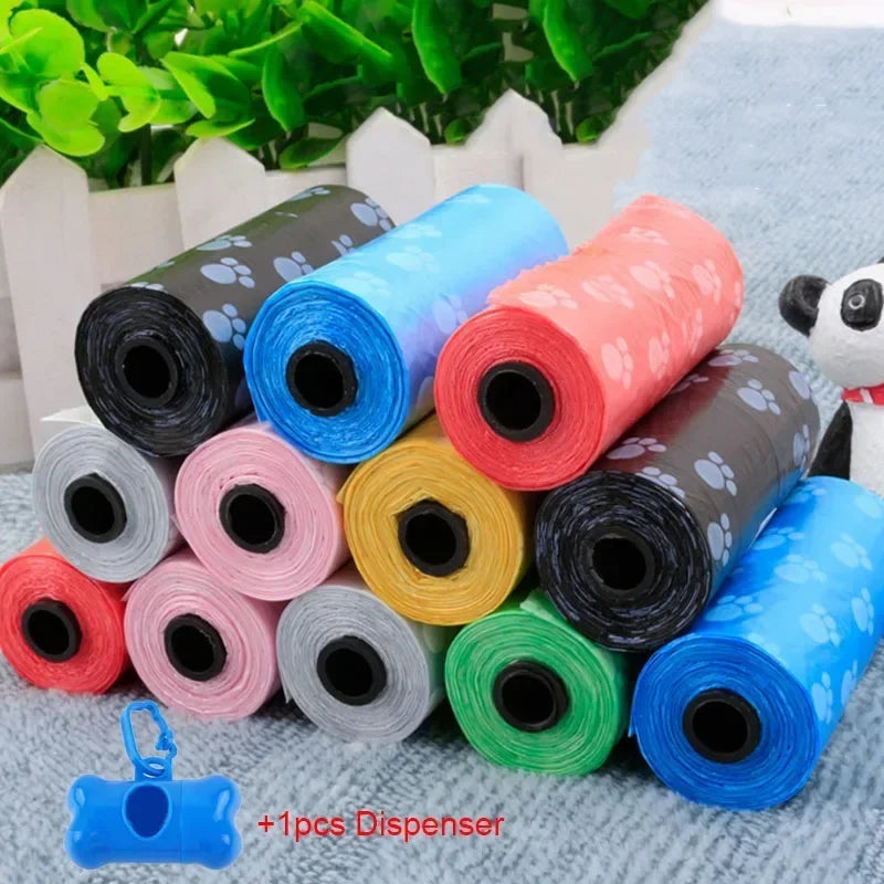 Sacs à déjections canines - Lot de 100 rouleaux de recharge