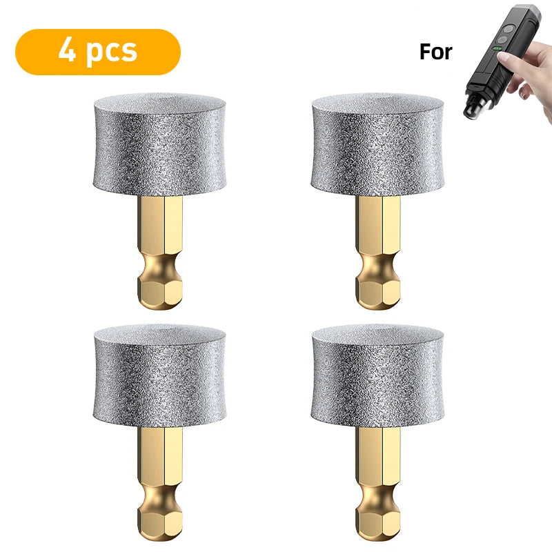 Stainless Steel Pet Nail Grinder Head - Replacement Head for P3 Electric Nail Clippers