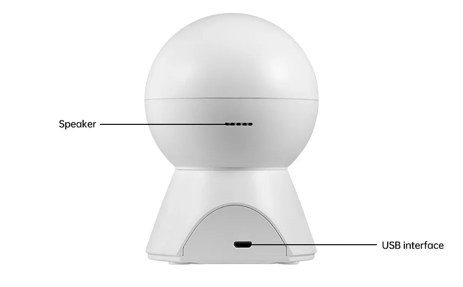 AI Auto-Tracking Pet Camera with 355° Pan-Tilt & Night Vision — 5MP or 8MP