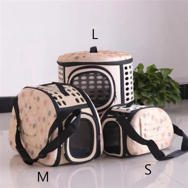 EVA Mesh Pet Carrier Sling Bag for Cats, Dogs & Rabbits