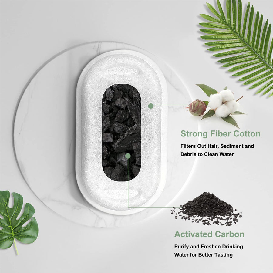 Activated Carbon Water Fountain Replacement Filters