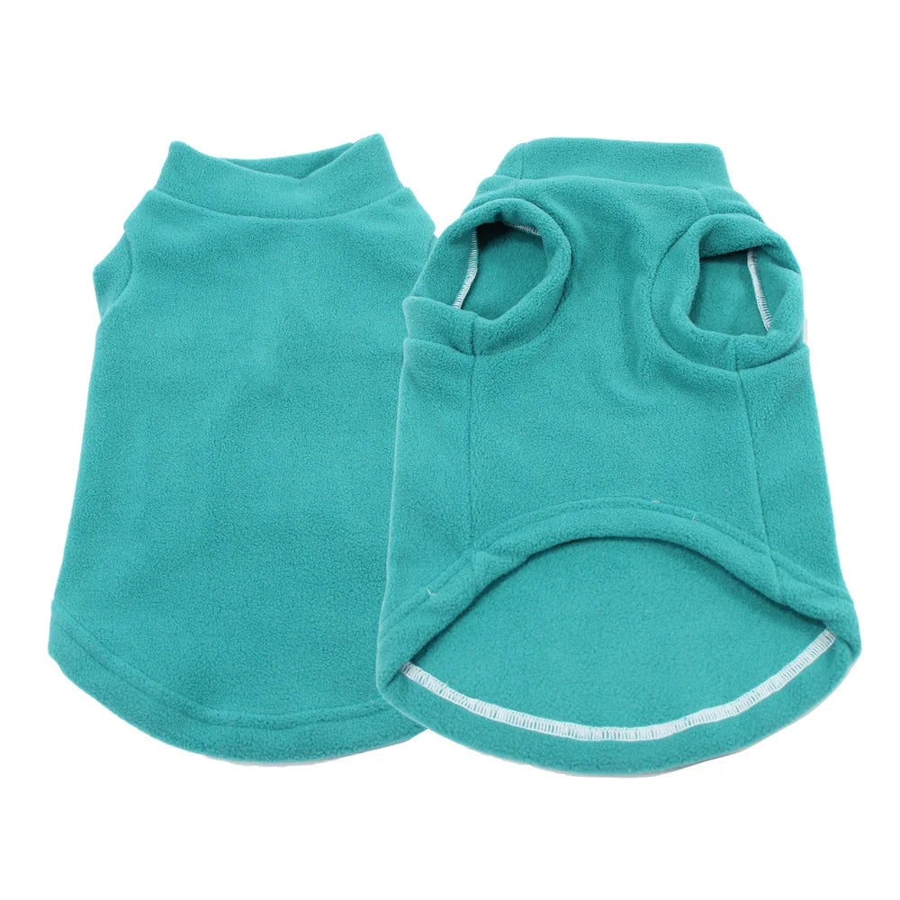 Fleece Vest Jacket for Cats & Small Dogs