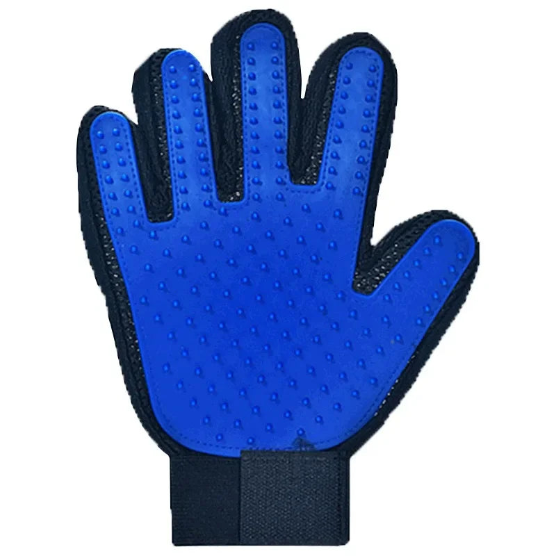 Pet Grooming Massage Gloves - Cat Comb - Rubber Cat Cleaning Brushes - Dog Hair Removal Comb - Bath Brush - Pet Supplies for Cats and Dogs
