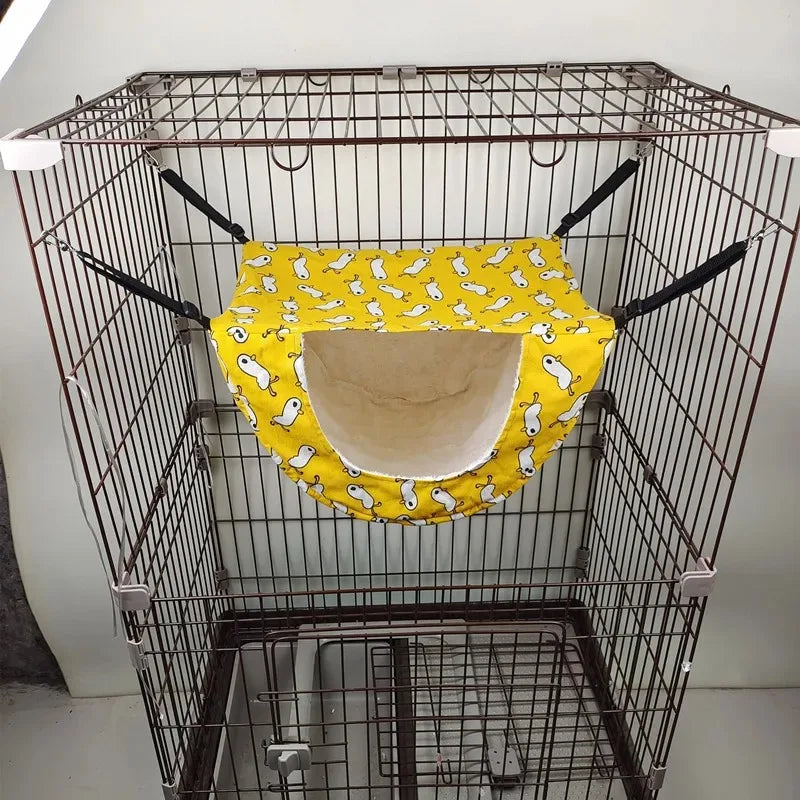 Cat Hammock Bed - Hanging Summer Cage Accessory