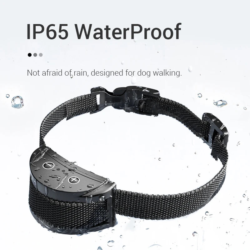 Intelligent Dog Training Collar - Rechargeable Bark Control System