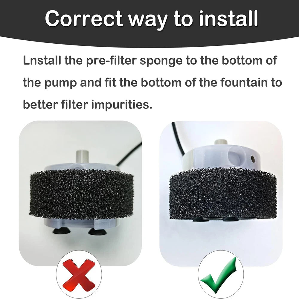 Ultra-Quiet USB Water Pump for Pet Fountains - SMA-800 Replacement Pump