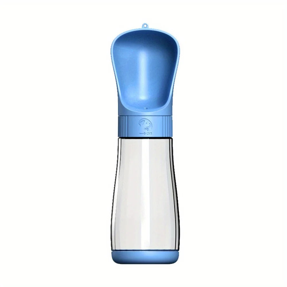 Portable Dog Water Bottle & Bowl - 2-in-1 Travel Hydration Dispenser