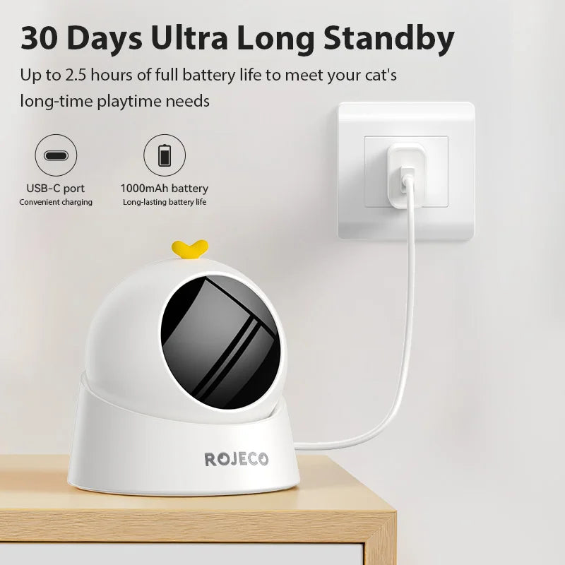 Automatic Cat Laser Toy - Interactive Smart Pet Entertainment System