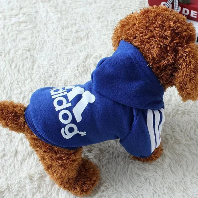 Warm Dog Hoodie - Autumn Winter Pet Coat for Medium to Large Dogs