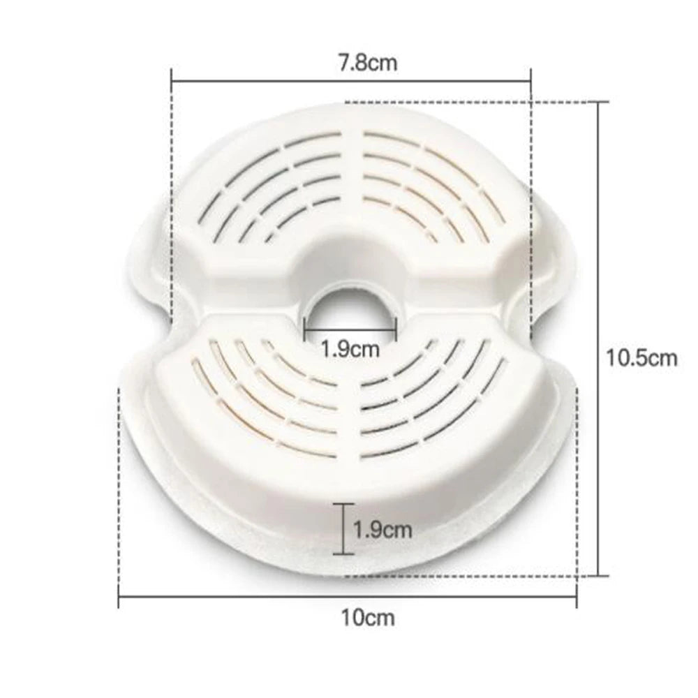 Pet Water Dispenser Replacement Filters - Activated Carbon & Ion Resin