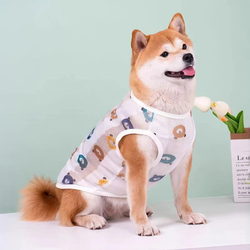 Breathable Mesh Cooling Vest for Dogs