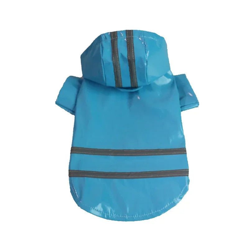 Imperméable réfléchissant pour chien | Cape Poncho coupe-vent pour petits chiens et chats
